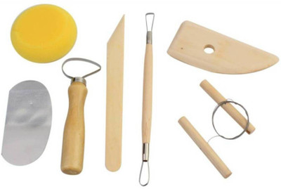 

Chrome 8PC Pottery Tool Kit