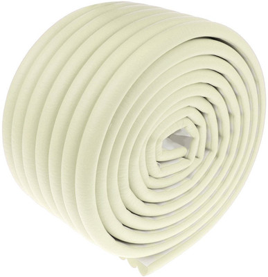 

SYGA Baby Safety White Strip Furniture Edge Guard Cushion Corner Cover 2 meter 6.5 feet tape Infant Bump Protector(White)