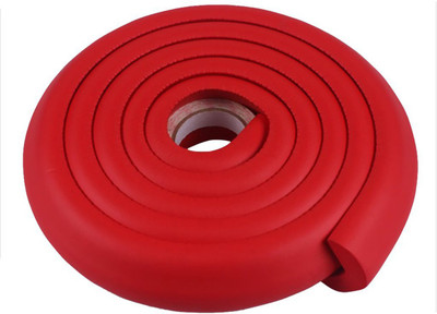 

SYGA Baby Safety Red Strip Furniture Edge Guard Cushion Corner Cover 2 meter 6.5 feet tape Infant Bump Protector(Red)