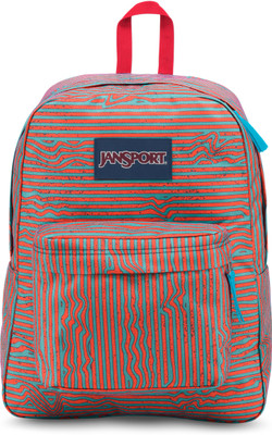 

JanSport Superbreak 25 L Backpack(Orange, Grey), Disruption