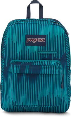 

JanSport Digibreak 25 L Laptop Backpack(Blue), Algiers blue running stripe