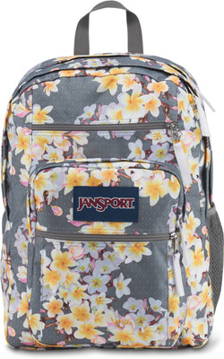 

JanSport Big Student 34 L Backpack(Multicolor), Diamond plumeria