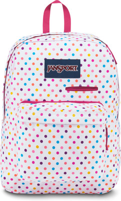 

JanSport Digibreak 25 L Laptop Backpack(White), Spot-o-rama white