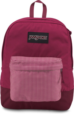 

JanSport Black Label Superbreak 25 L Backpack(Maroon), Red combo