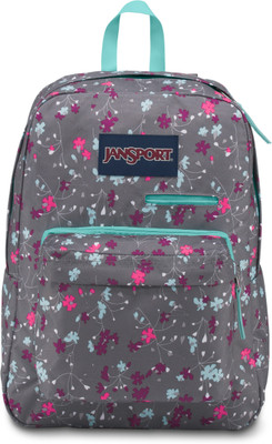 

JanSport Digibreak 25 L Laptop Backpack(Grey), Spring meadow