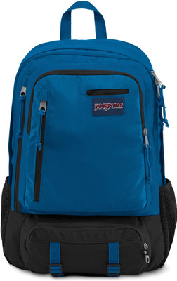 

JanSport Envoy 32.7 L Laptop Backpack(Blue), Stellar blue triangle dobby