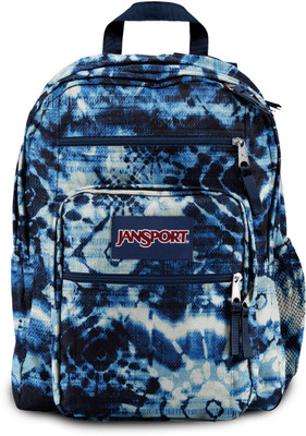

JanSport Big Student 34 L Backpack(Multicolor), Indigo shibori
