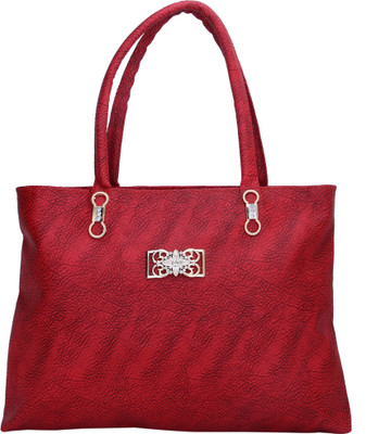 Napre Handbags Waterproof Shoulder Bag(Red, 12 inch)