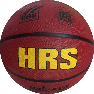 

HRS Gripper High Grip Ball - Size  Basketball - Size: (Pack of 1, Red