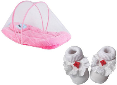 Aayat Kids Velvet Bedding Set(Pink)