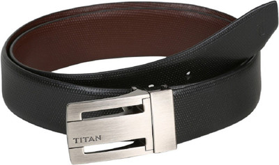 

Titan Men Brown, Black Genuine Leather Belt