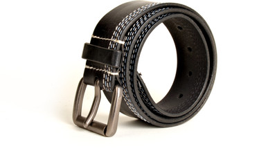 

Just Differ Men Casual, Party Black Genuine Leather Belt
