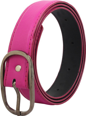 

Styles Creation Women Party Pink Artificial Leather Belt