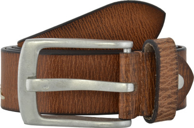

Visstosso Men Casual Tan Genuine Leather Belt