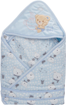 

MeeMee Plain  Blanket(Cotton, Blue