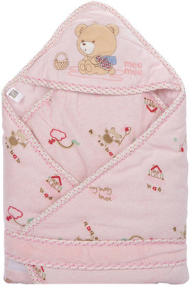 

MeeMee Printed  Blanket(Cotton, Pink