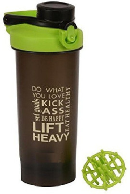 

GreenBee My gym 700 ml Shaker(Pack of 1, Black)