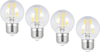 Origin 6 W Basic Round E27 LED Bulb(White, Pack of 4)