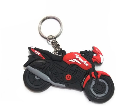 Techpro Red Apache singlesided Key Chain(Multicolor)