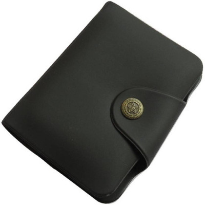 

Sadarbazaarsales.Com Men Black Artificial Leather 10 Card Holder(Set of 1, Black)