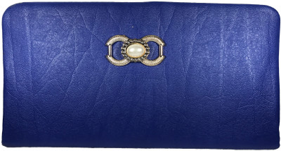 

Bizarre Vogue Party Blue Clutch
