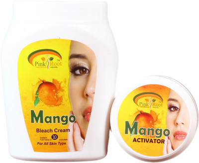 

Pink Root Mango Bleach Cream, 1 Kg(Set of 1)