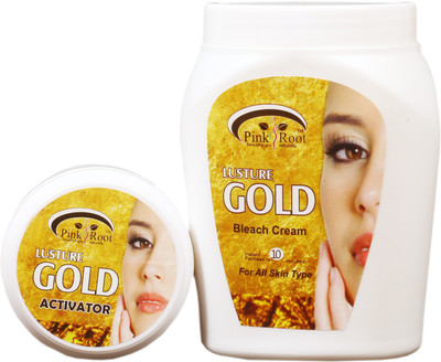 

Pink Root Lusture Gold Bleach Cream, 1 Kg(Set of 1)