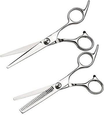 

Confidence Salon Tools 7 inch Long Professional Barber / Salon Hair Cutting Scissors / Shears(Set of 2)