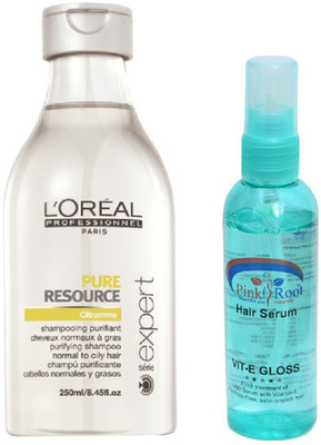 

L'Oreal Paris Pure Resource Citramine with Pink Root Hair Serum(Set of 2)