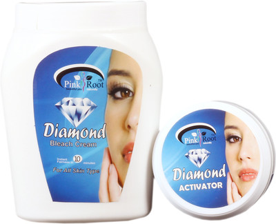 

Pink Root Diamond Bleach Cream, 1 Kg(Set of 1)