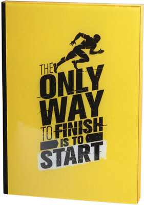 

MANOGYA A5 Notebook(MOD SERIES, Yellow)