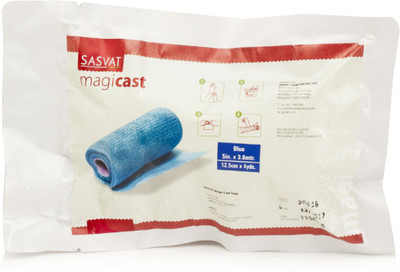 

Sasvat SASVAT MAGICAST SYNTHETIC CASTING TAPE 5 INCH (BULK PACK OF 10) First Aid Tape(Pack of 10)