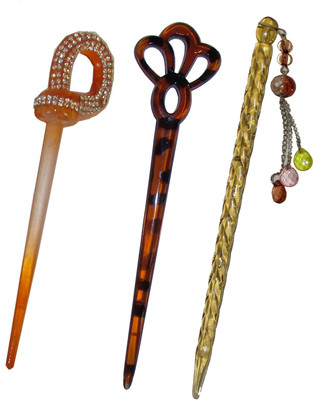 

roshit combo of juda sticks Bun Stick(Multicolor)