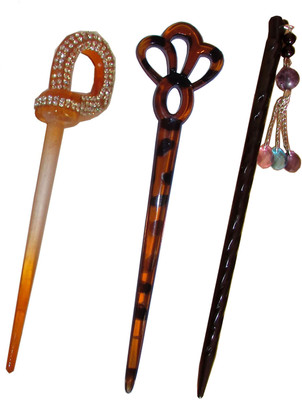 

roshit combo of juda sticks Bun Stick(Multicolor)