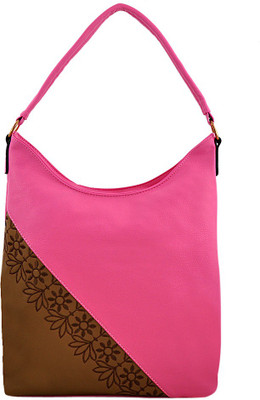 

Eyeslanguage Hand-held Bag(Brown, Pink)