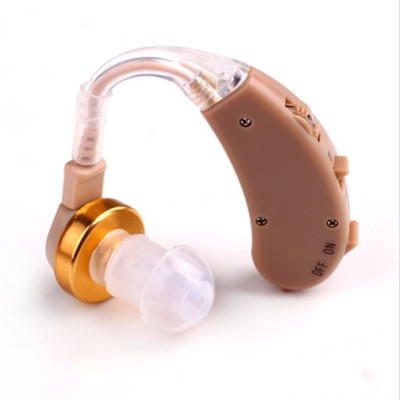 

NSC S.S.. 136 F With 3 German batteries Behind the Ear Hearing Aid(Beige)