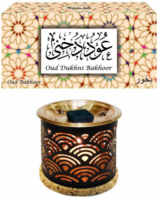 

Dukhni Oud Fusion Bakhoor (Small) & Free Rainbow Exotic Incense Diffuser Fresh Agarbattis(8 Units)