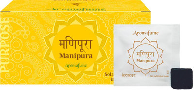 

Aromafume Manipura Incense (Medium) Natural Agarbattis(18 Units)
