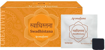 

Aromafume Swadhistana Incense Bricks (Medium) Fresh Agarbattis(18 Units)