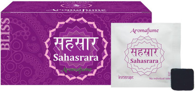 

Aromafume Sahasrara Incense (Medium) Natural Agarbattis(18 Units)