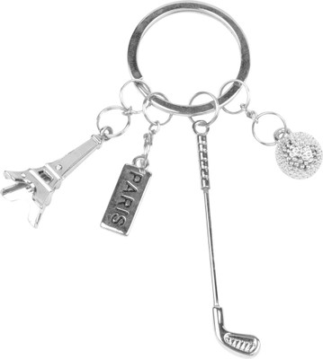 

UNTOLD Dangling Effel Golf Ball Key Chain