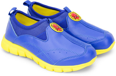 

Spiderman Boys Slip on Walking Shoes(Blue, Blue/yellow