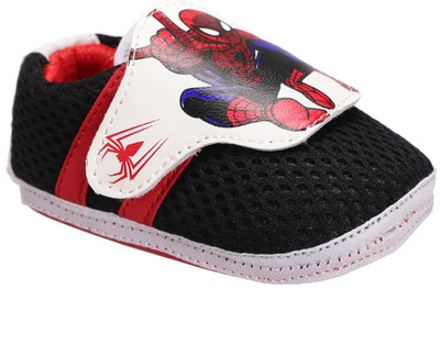 

Spiderman Boys Velcro Walking Shoes(Black, Black/red