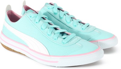 

Puma Boys & Girls Lace Sneakers(Blue, Aruba blue-prism pink-puma white