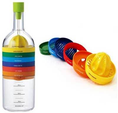 

fresh n fine 73578578 8 in 1 Kitchen Tool Set Multipurpose Kitchen Bottle Tools Multicolor Kitchen Tool Set(Multicolor)