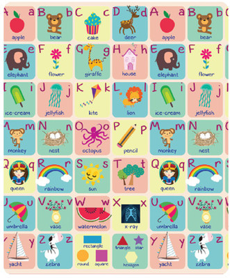 

Sunta Eva Heat Transferred Printed Roll mat-Alphabets(Multicolor)