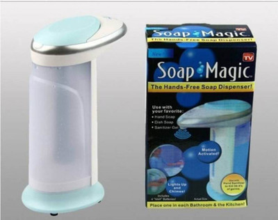 

Online World Automatic Touchless Soap Magic Hand sanitizer 400 ml Sensor Equiped Soap, Shampoo Dispenser(Multicolor)