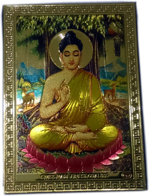 

nameo budda magnet Fridge Magnet Pack of 5(Gold)