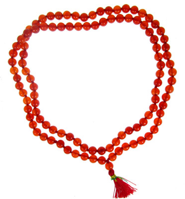 SHIVOHAM Lal ( Agate ) Hakik Mala Agate Stone Necklace