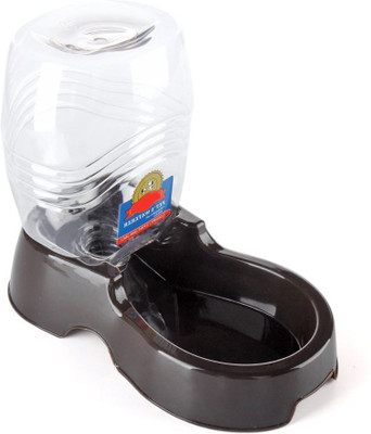 

Anokhe Collections Bowl & Bottle Plastic Pet Bowl & Bottle(946 ml Brown)